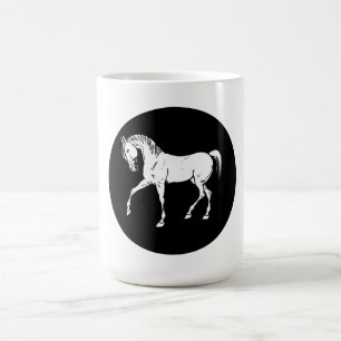 White Horse Coffee Mug