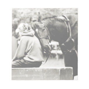 White Horse Head Notepad