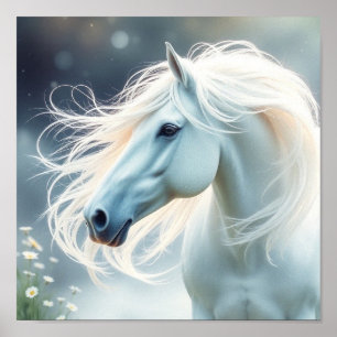 White Horse Keep or design your own Poster