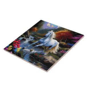 White horse Keep or design your own Tile