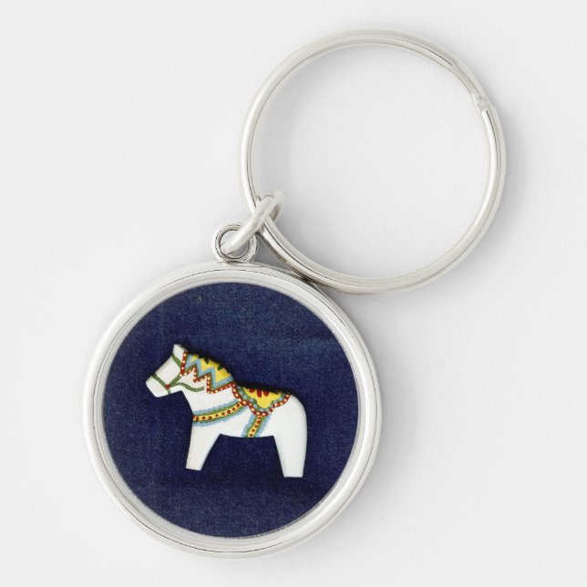 White horse keychain (Front)