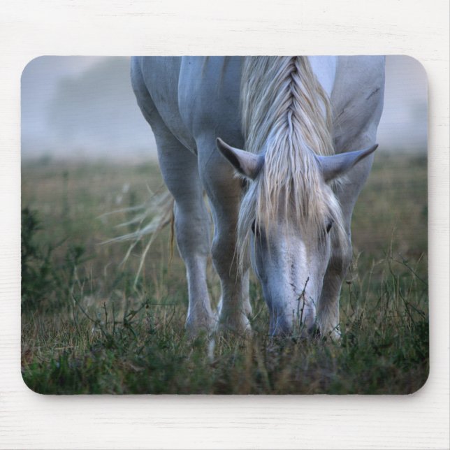 White Horse Mouse Mat (Front)