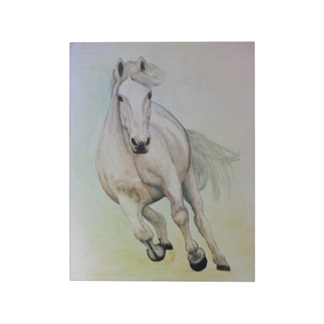 `White Horse' Notepad (Rotated)