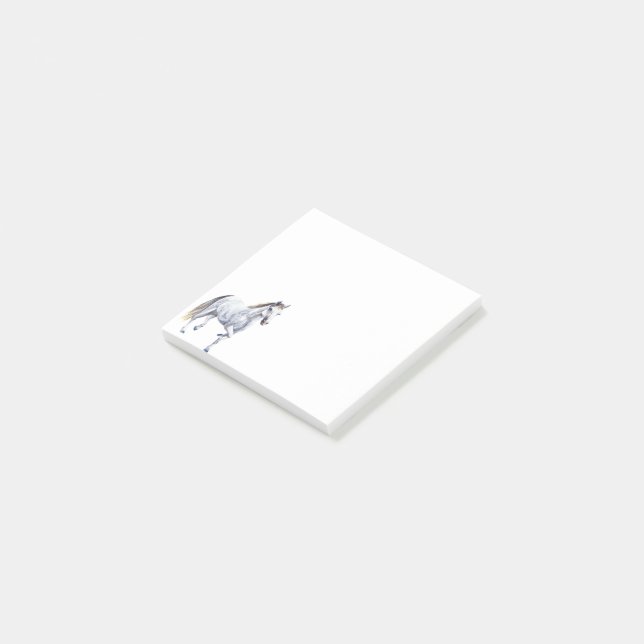 White Horse Post-it Notes (Angled)