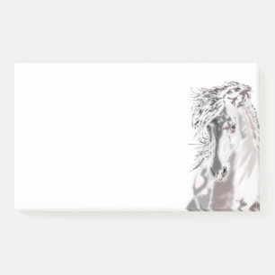 White Horse Post it Notes