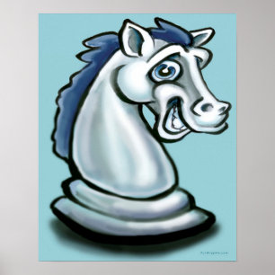 White Horse Poster