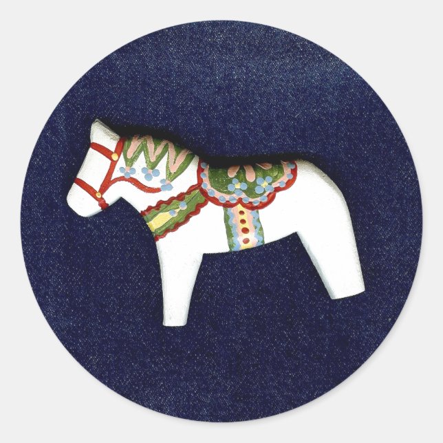 White Horse Sticker (Front)