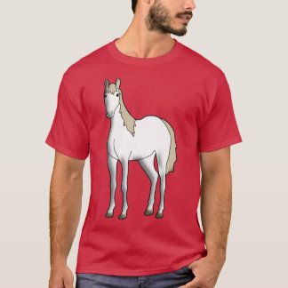 white horse  T-Shirt