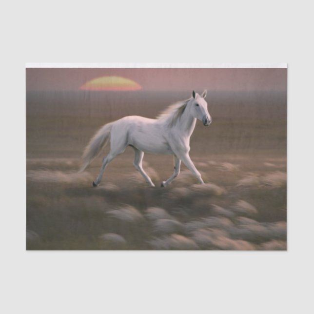 White Horse Tissue Paper (Front)