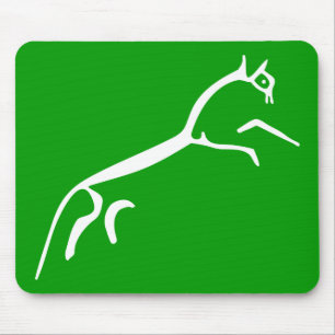 White Horse (Uffington Castle) Mouse Mat