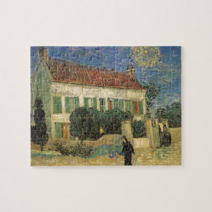 White House at Night by Vincent van Gogh Jigsaw Puzzle