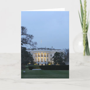 White House Celebrate Christmas Holiday Card