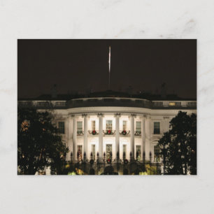 White House celebrates Christmas Holiday Postcard