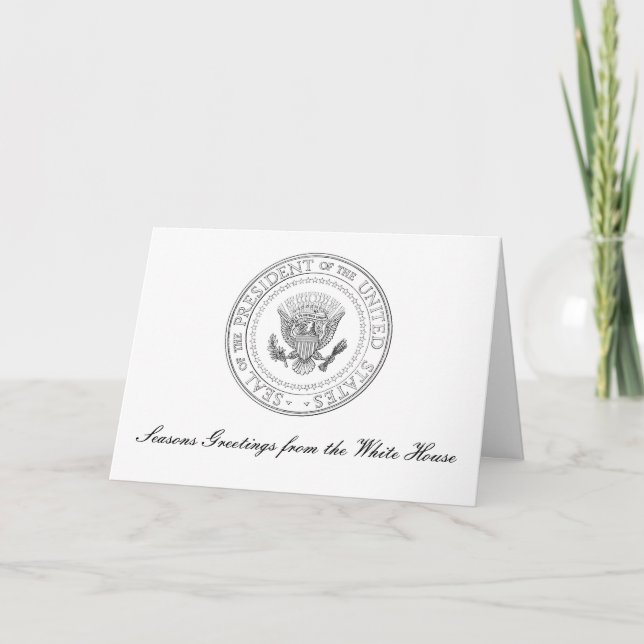 White House Christmas Card (Front)