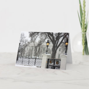 White House Christmas Holiday Card
