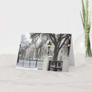 White House Christmas Holiday Card