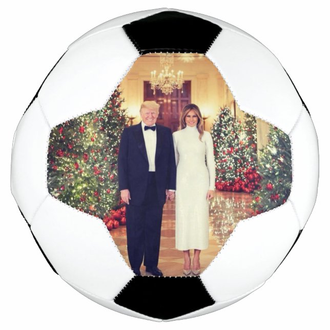White House Christmas President Donald Trump  Football (Front)