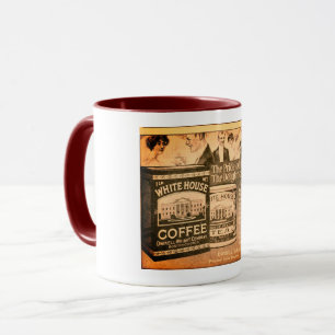 White House Coffee and Tea Mug