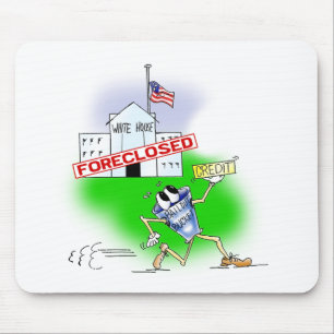 White House Foreclosed Mouse Mat