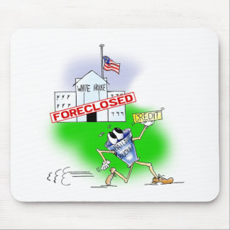 White House Foreclosed Mouse Mat