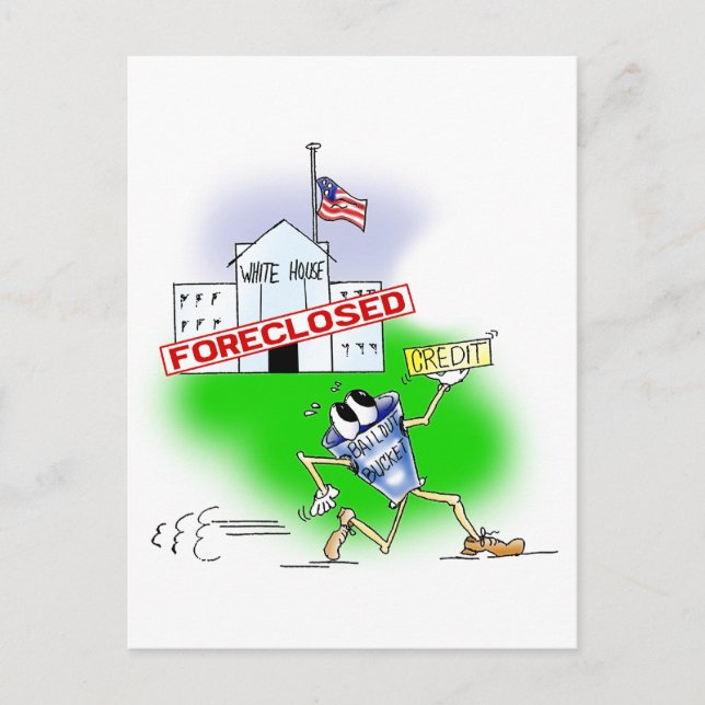 White House Foreclosed Postcard (Front)