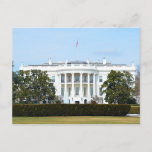 White House From The Lawn Postcard