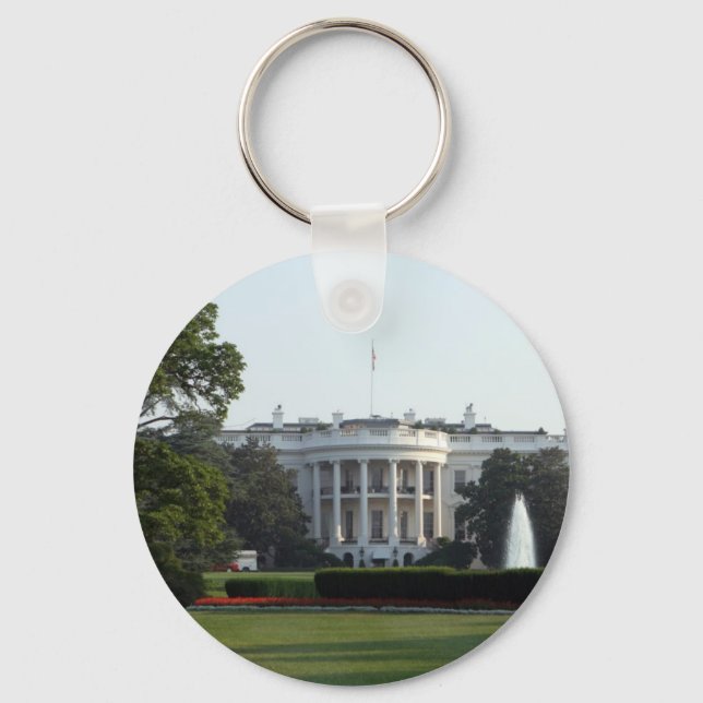 White House Photo Key Ring (Front)