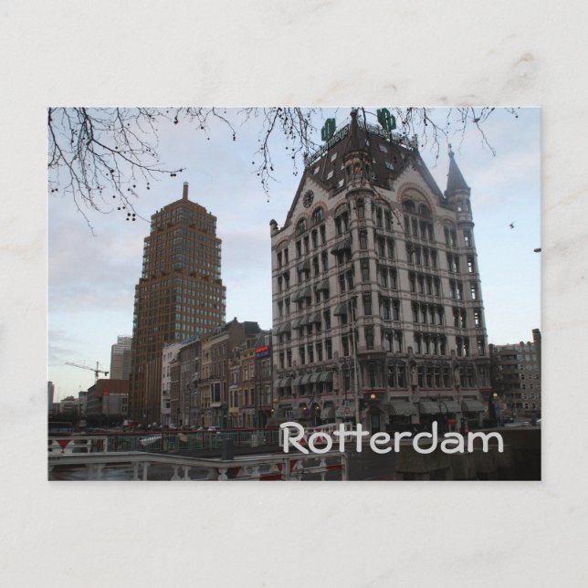 White House, Rotterdam Postcard (Front)