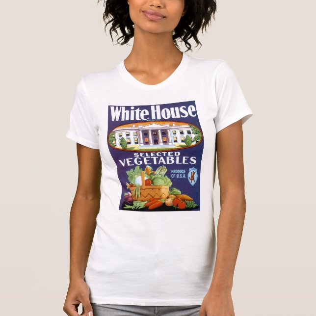 White House Selected Vegetables T-Shirt (Front)