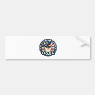 White House Tech Support Doge  Bumper Sticker