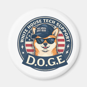White House Tech Support Doge Magnet