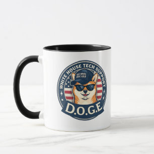 White House Tech Support Doge Mug