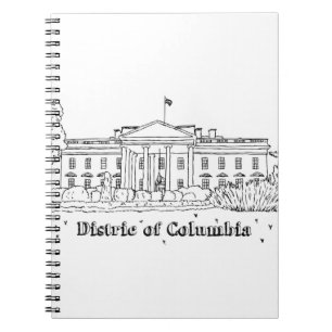 White House Vacation Drawing Vacation Art Travelin Notebook