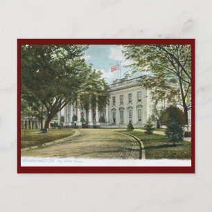 White House, Washington DC 1906 Vintage Postcard