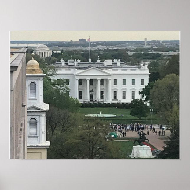 White House Washington DC Poster (Front)