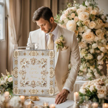 White Hummingbird Groom's Cold Feet Warmer