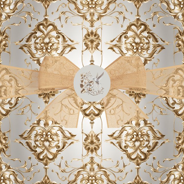 White Hummingbird Packaging Sticker (Creator Uploaded)