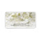 White Hydrangea Flower Return Address