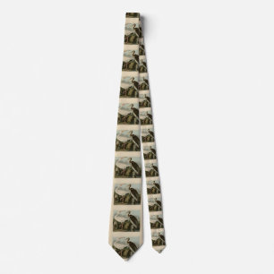 White Ibis - John James Audubon's Birds of America Tie