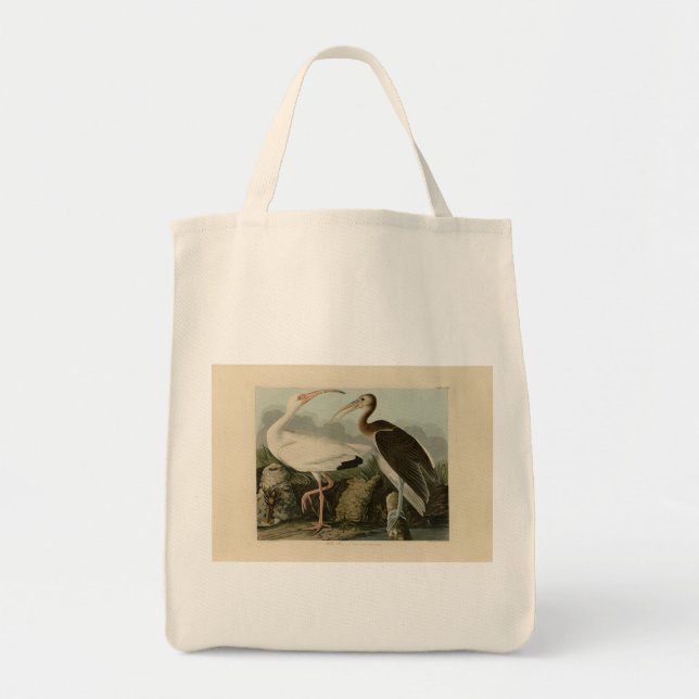 White Ibis - John James Audubon's Birds of America Tote Bag (Front)