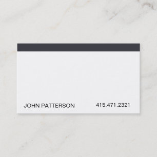 White II L Business Card