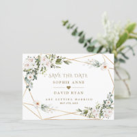 White Imperial Lilies Rose Gold Wedding
