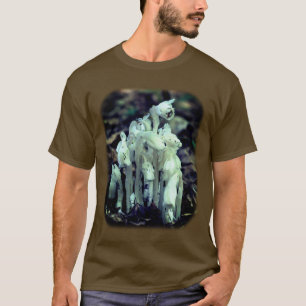 White Indian Pipe Wildflower Nature T-Shirt