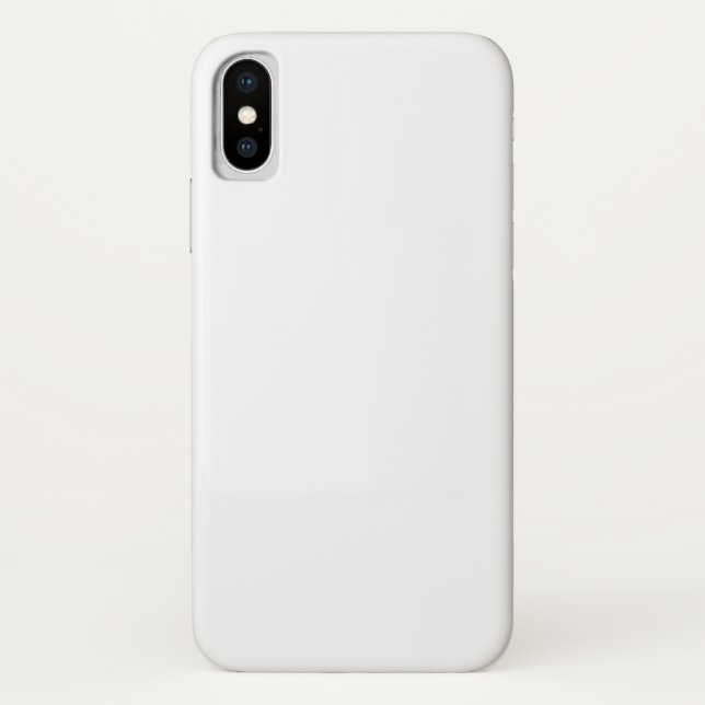 White iPhone X Case (Back)