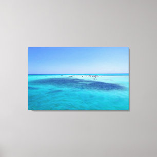 White Island in the Red Sea Canvas Print