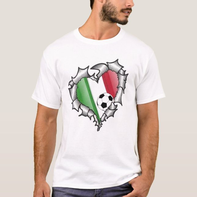 White Italy T-Shirt. 01 T-Shirt (Front)