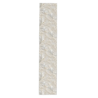 White Ivory Acanthus Medium Table Runner