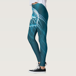 White Jellyfish Leggings