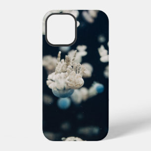 WHITE JELLYFISH UNDERWATER PHOTO iPhone 12 CASE
