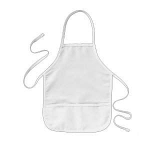 White Kids Apron